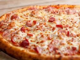 Super Promoção Pizza Grande Calabresa presunto e bacon